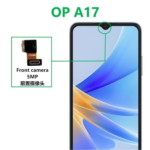 CAMERA ANTERIORE 5MP PER OPPO A17 (CPH2477) ORIGINALE