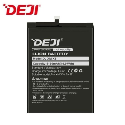 DEJI BATTERIA DJ XM X3 NFC BN57 PER XIAOMI POCO X3 NFC (M2007J20CG M2007J20CT) / POCO X3 PRO (M2102J20SG M2102J20SI)