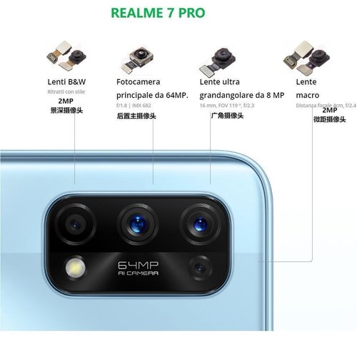 CAMERA POSTERIORE 64MP PER REALME 7 PRO (RMX2170)