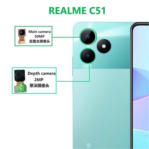 CAMERA PROFONDITA 0.08MP PER REALME C51 (RMX3830) ORIGINALE