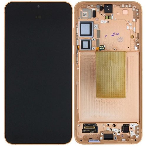 TOUCHSCREEN + DISPLAY AMOLED DISPLAY COMPLETO + FRAME PER SAMSUNG GALAXY S24 PLUS / S24+ 5G S926B ARANCIA ORIGINALE (SERVICE PACK)