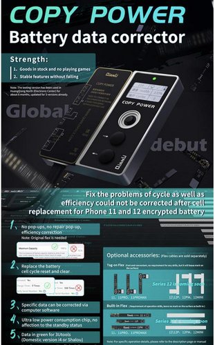 (Prenotazione) QIANLI COPY POWER CORRETTORE DATI BATTERIA PER APPLE IPHONE 11 / 12 / 13 SERIES