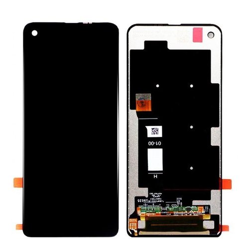 TOUCHSCREEN + DISPLAY LCD DISPLAY COMPLETO SENZA FRAME PER MOTOROLA ONE ACTION XT2013-1 XT2013-2 NERO