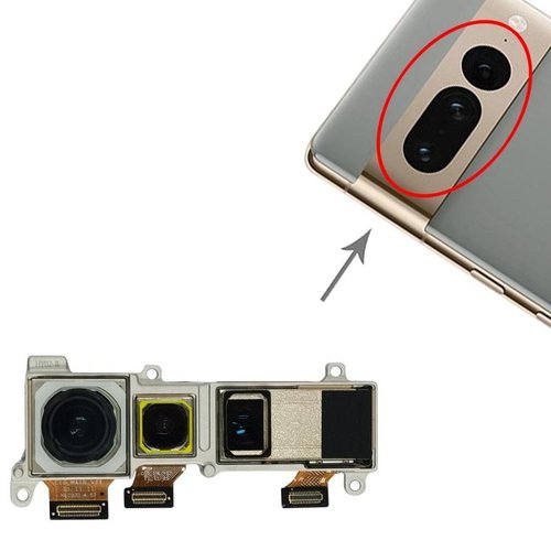 CAMERA POSTERIORE 50MP PER GOOGLE PIXEL 7 PRO (GP4BC GE2AE GFE4J) ORIGINALE