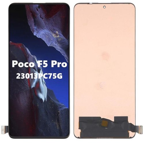 (Prenotazione) DISPLAY AMOLED + TOUCHSCREEN DISPLAY COMPLETO SENZA FRAME PER XIAOMI POCO F5 PRO (23013PC75G) NERO ORIGINALE