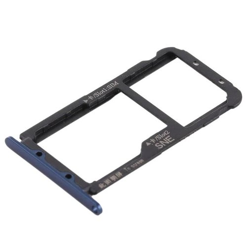 SIM TRAY PER HUAWEI MATE 20 LITE / MAIMANG 7 SNE-LX1 SNE-L21 BLU