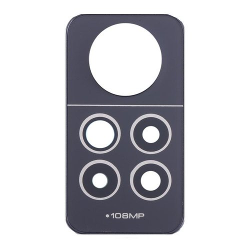 #2 VETRO DI CAMERA PER XIAOMI REDMI NOTE 12 PRO 4G (2209116AG 2209116AG) GRIGIO / NERO