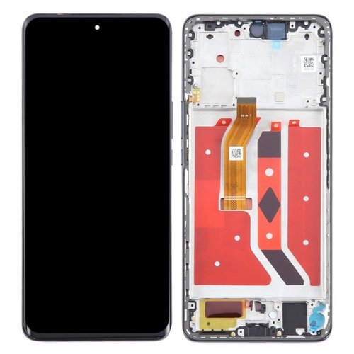 DISPLAY AMOLED + TOUCHSCREEN DISPLAY COMPLETO + FRAME PER HONOR MAGIC 6 LITE 5G (ALI-NX3) NERO ORIGINALE