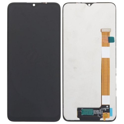 DISPLAY LCD + TOUCHSCREEN DISPLAY COMPLETO SENZA FRAME (SMERIGLIATO) PER TCL 40 NXTPAPER 5G (T771K) NERO ORIGINALE