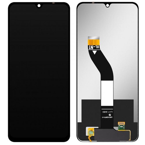 DISPLAY LCD + TOUCHSCREEN DISPLAY COMPLETO SENZA FRAME PER XIAOMI REDMI 14C (2411DRN47C 2409BRN2CY) / REDMI A3 PRO / POCO C75 (2410FPCC5G) NERO ORIGINAL (XL-N1 VERSION)