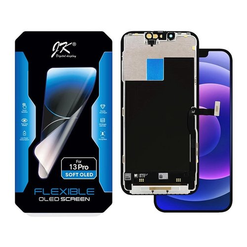 TOUCHSCREEN + DISPLAY OLED DISPLAY COMPLETO PER APPLE IPHONE 13 PRO 6.1 JK-T OLED VERSIONE SOFT