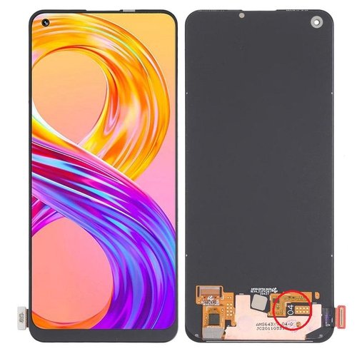 DISPLAY AMOLED + TOUCHSCREEN DISPLAY COMPLETO SENZA FRAME (04 VERSION) PER REALME 8 PRO (RMX3081) / OPPO A94 4G (CPH2203) / A94 5G (CPH2211) / A95 5G (PELM00) / RENO 4 SE 5G (PEAM00) / RENO5 Z (CPH2211) / RENO5 F (CPH2217) / RENO5 LITE (CPH2205) / RENO6 Z (CPH2237) / F19 (CHP2219) / F19S (CPH2223) / F19 PRO 4G (CPH2285) / F19 PRO+ 5G (CPH2213) / REALME 8 (RMX3085) / REALME X7 5G (RMX2176) / V15 5G (RMX3092) / Q2 PRO 5G (RMX2173) NERO