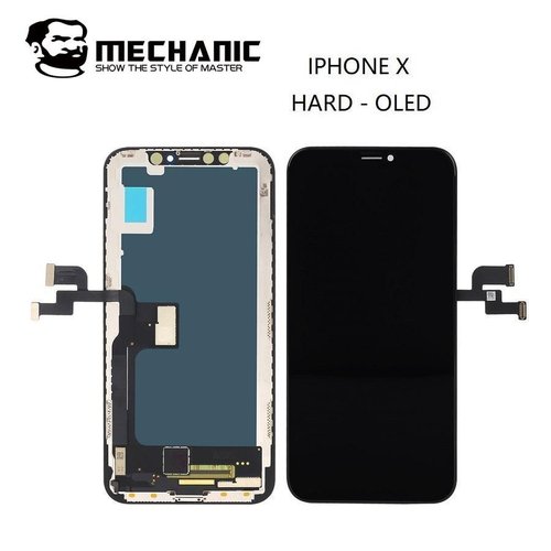 TOUCHSCREEN + DISPLAY LCD DISPLAY COMPLETO PER APPLE IPHONE X 5.8 MECHANIC OLED VERSIONE DURA