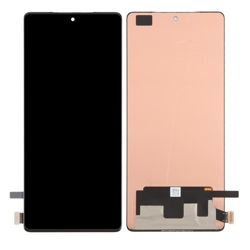 DISPLAY AMOLED + TOUCHSCREEN DISPLAY COMPLETO SENZA FRAME PER INFINIX NOTE 50 4G (X6858) / NOTE 50 PRO 4G (X6855) / NOTE 50 PRO PLUS 5G (X6856) NERO ORIGINALE
