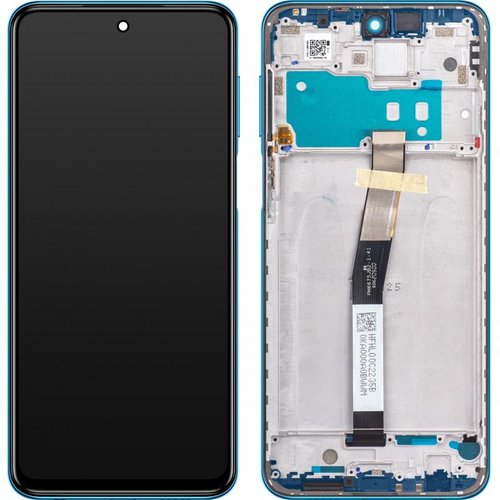 DISPLAY LCD + TOUCHSCREEN DISPLAY COMPLETO + FRAME PER XIAOMI REDMI NOTE 9S (M2003J6A1G) BLU