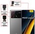 ANGOLO AMPIO CAMERA POSTERIORE PICCOLO 8MP PER XIAOMI POCO X6 PRO 5G (2311DRK48G 2311DRK48I) ORIGINALE - 2