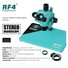 RF4 6565PRO MICROSCOPIO 6.5X-65X TRINOCULAR PERRIPARAZIONE MOBILE + LUCE LED DI MICROSCOPIO - 2
