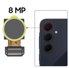 ANGOLO AMPIO CAMERA POSTERIORE PICCOLO 8MP PER SAMSUNG GALAXY A35 5G A356B / A36 5G A366B ORIGINALE - 1