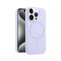 CUSTODIA CELLULARE DI SILICONE LIQUIDO + MAGNETICO PER APPLE IPHONE 15 PRO VIOLA