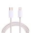 CAVO DATI DA 60W TYPE-C A LIGHTNING RICARICA LUNGHEZZA 1M (GRIGIO)