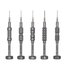 QIANLI 3D ITHOR SCREWDRIVER KIT A PHILLIPS CACCIAVITE / B TRI-POINT Y 0.7 CACCIAVITE / C PENTALOBE 0.8 CACCIAVITE / D PINHEAD PHILLIPS CACCIAVITE / E T2 TORX CACCIAVITE - 1