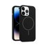 CUSTODIA CELLULARE DI SILICONE LIQUIDO + MAGNETICO PER APPLE IPHONE 14 PRO NERO