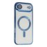CUSTODIA CELLULARE DI ELETTROPLASTICA + PROTEZIONE LENTI + MAGNETICA PER APPLE IPHONE 17 AIR BLU