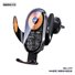 REMAX RM-C17I 15W SUPPORTO DI RICARICA WIRELESS PER AUTO CON COLLEGAMENTO A TRE ASSI ULTRASOTTILE NERO - 1