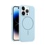 CUSTODIA CELLULARE DI SILICONE LIQUIDO + MAGNETICO PER APPLE IPHONE 14 PRO MAX BLU