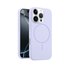 CUSTODIA CELLULARE DI SILICONE LIQUIDO + MAGNETICO PER APPLE IPHONE 16 PRO VIOLA
