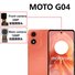 CAMERA ANTERIORE 5MP PER MOTOROLA MOTO G04 (XT2421-2) ORIGINALE - 1