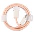 CAVO DATI DA 60W USB-C / TYPE-C A USB-C / TYPE-C RICARICA LUNGHEZZA 1M (ROSA) - 1