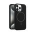CUSTODIA CELLULARE DI SILICONE LIQUIDO + MAGNETICO PER APPLE IPHONE 15 PRO MAX NERO